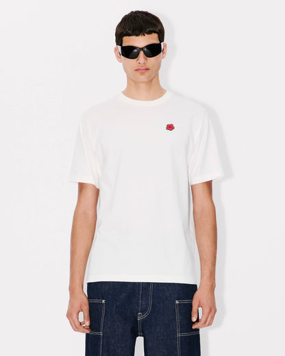 Kenzo Boke Flower Embroidered Tshirt In Cotton