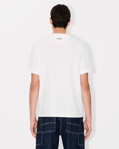 Kenzo Boke Flower Embroidered Tshirt In Cotton