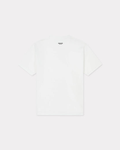 Kenzo Boke Flower Embroidered Tshirt In Cotton