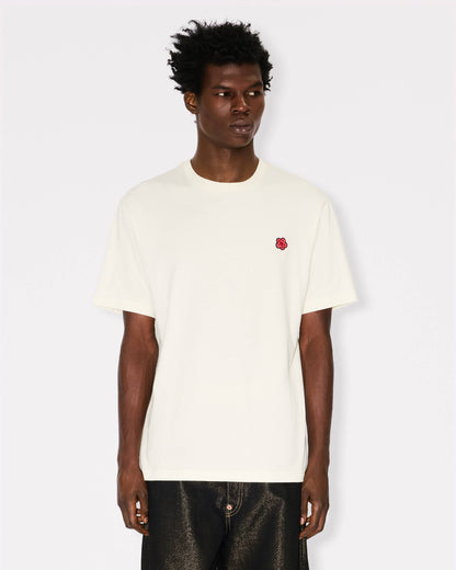Kenzo Boke Flower Embroidered Tshirt In Cotton