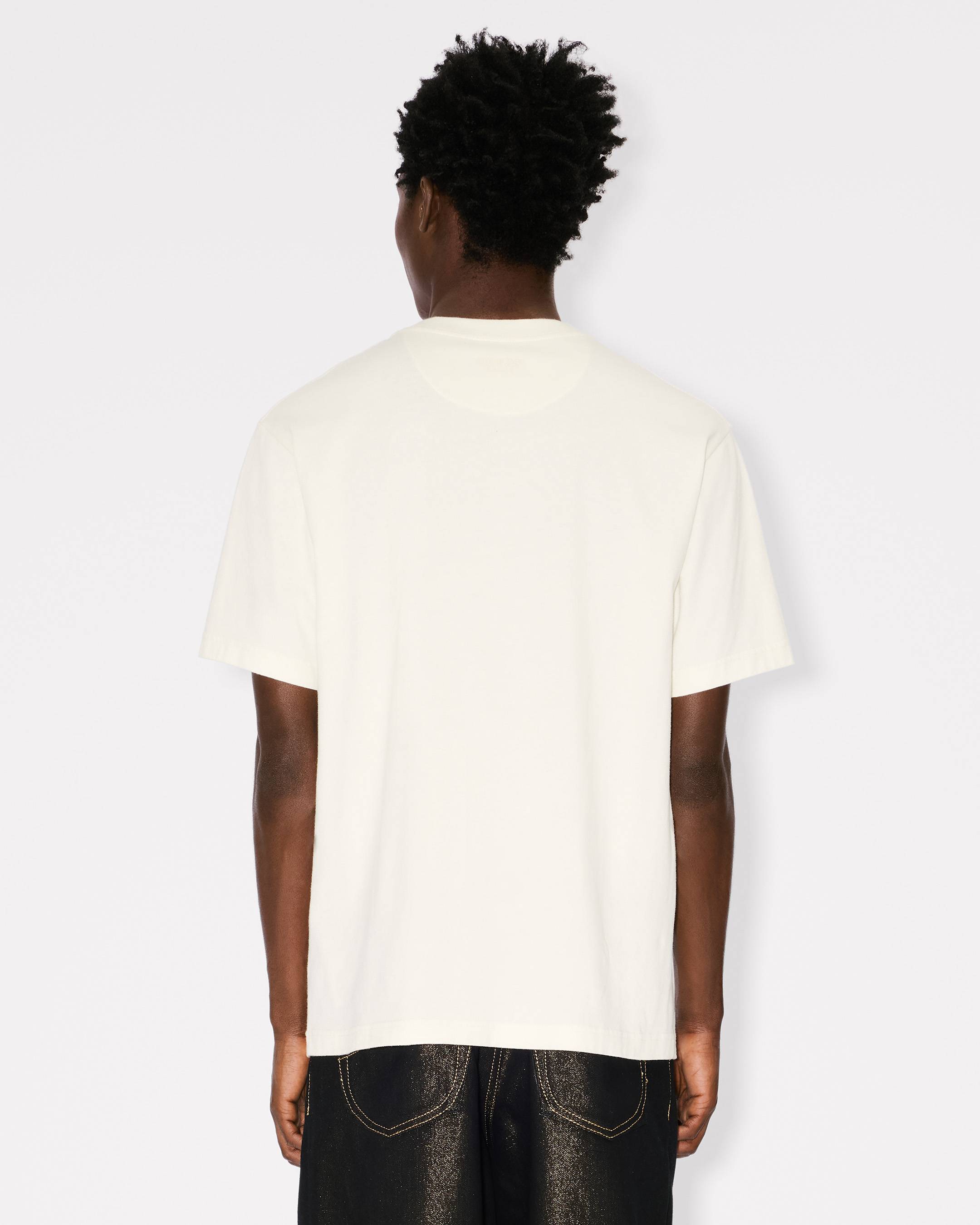 Kenzo Boke Flower Embroidered Tshirt In Cotton