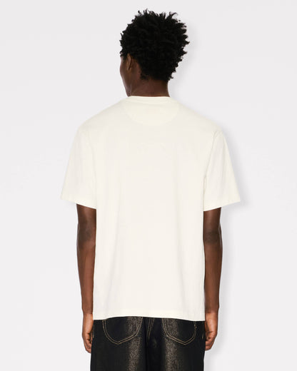 Kenzo Boke Flower Embroidered Tshirt In Cotton