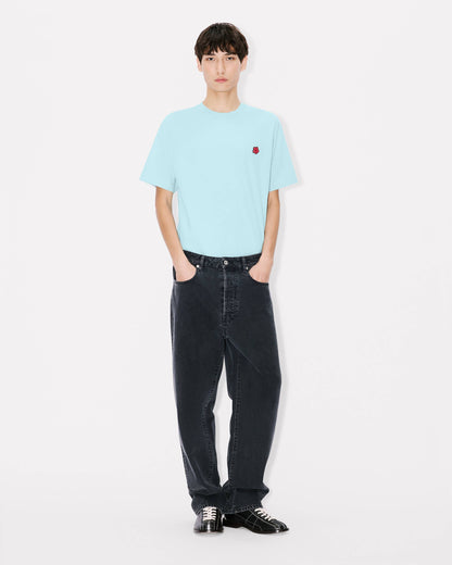 Kenzo Boke Flower Embroidered Tshirt In Cotton