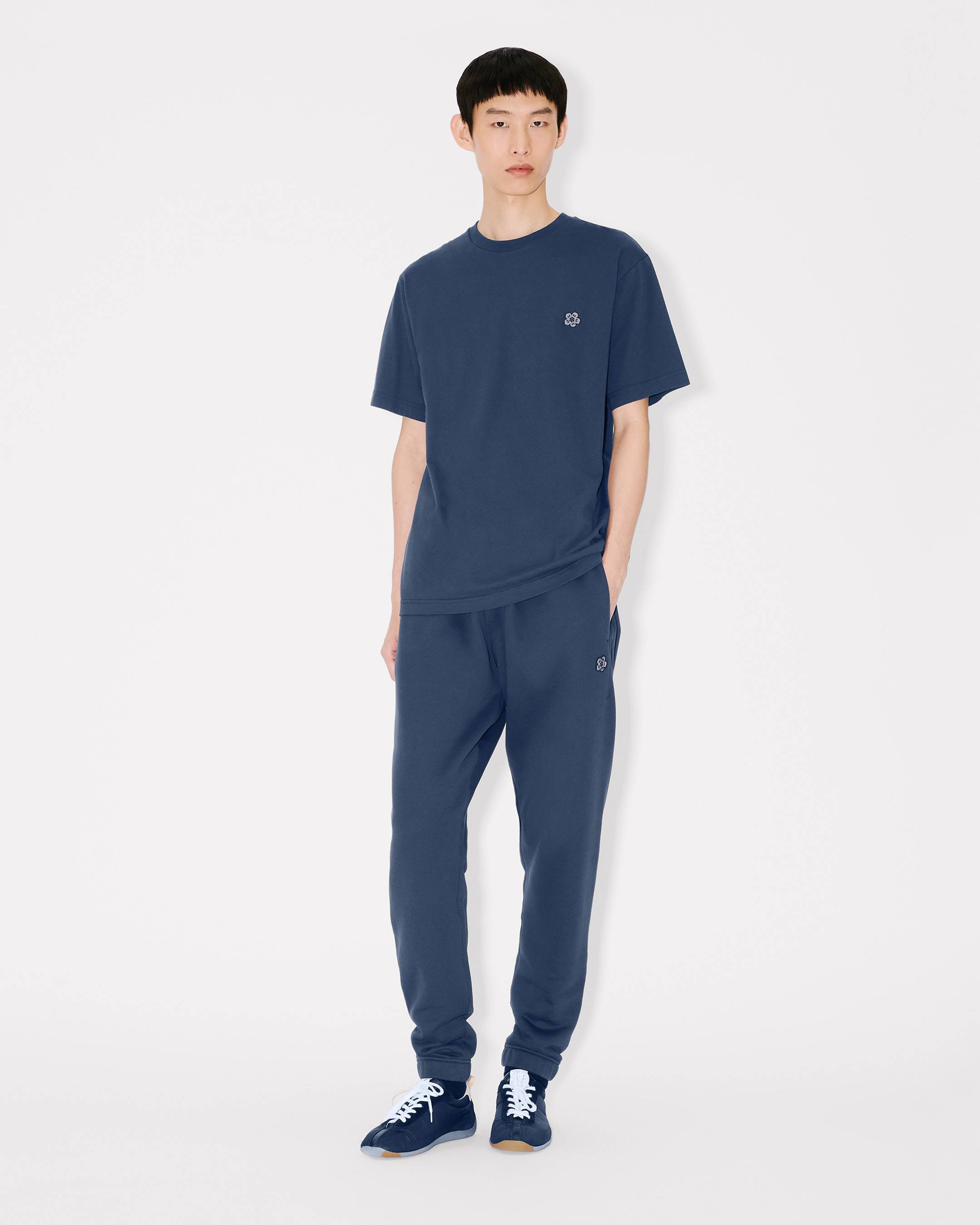Kenzo Boke Flower Embroidered Tshirt In Cotton