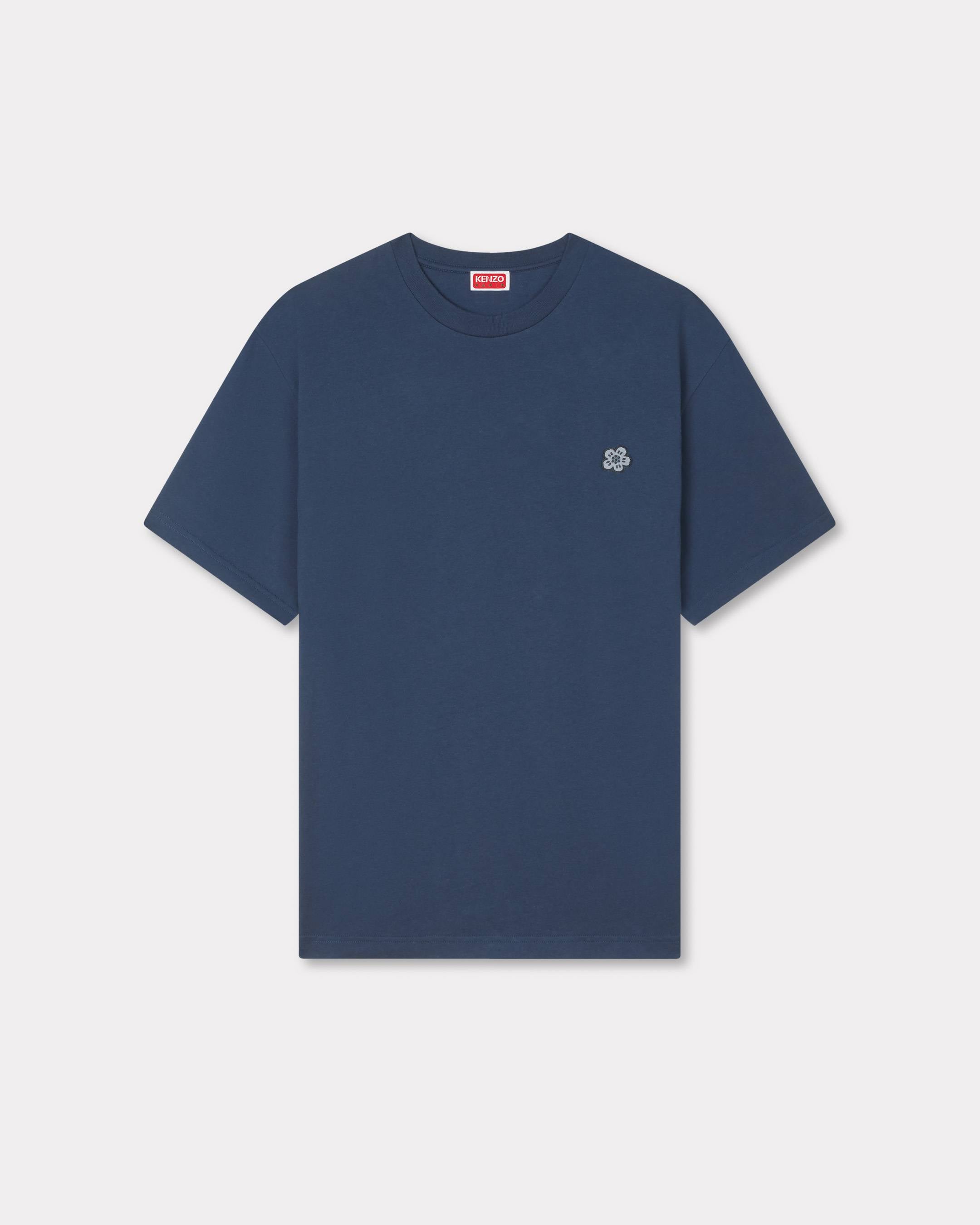 Kenzo Boke Flower Embroidered Tshirt In Cotton