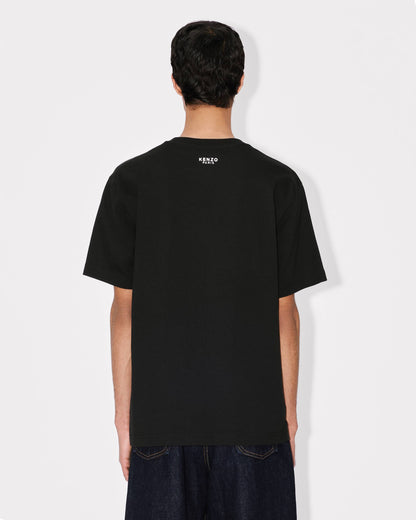 Kenzo Boke Flower Embroidered Tshirt In Cotton