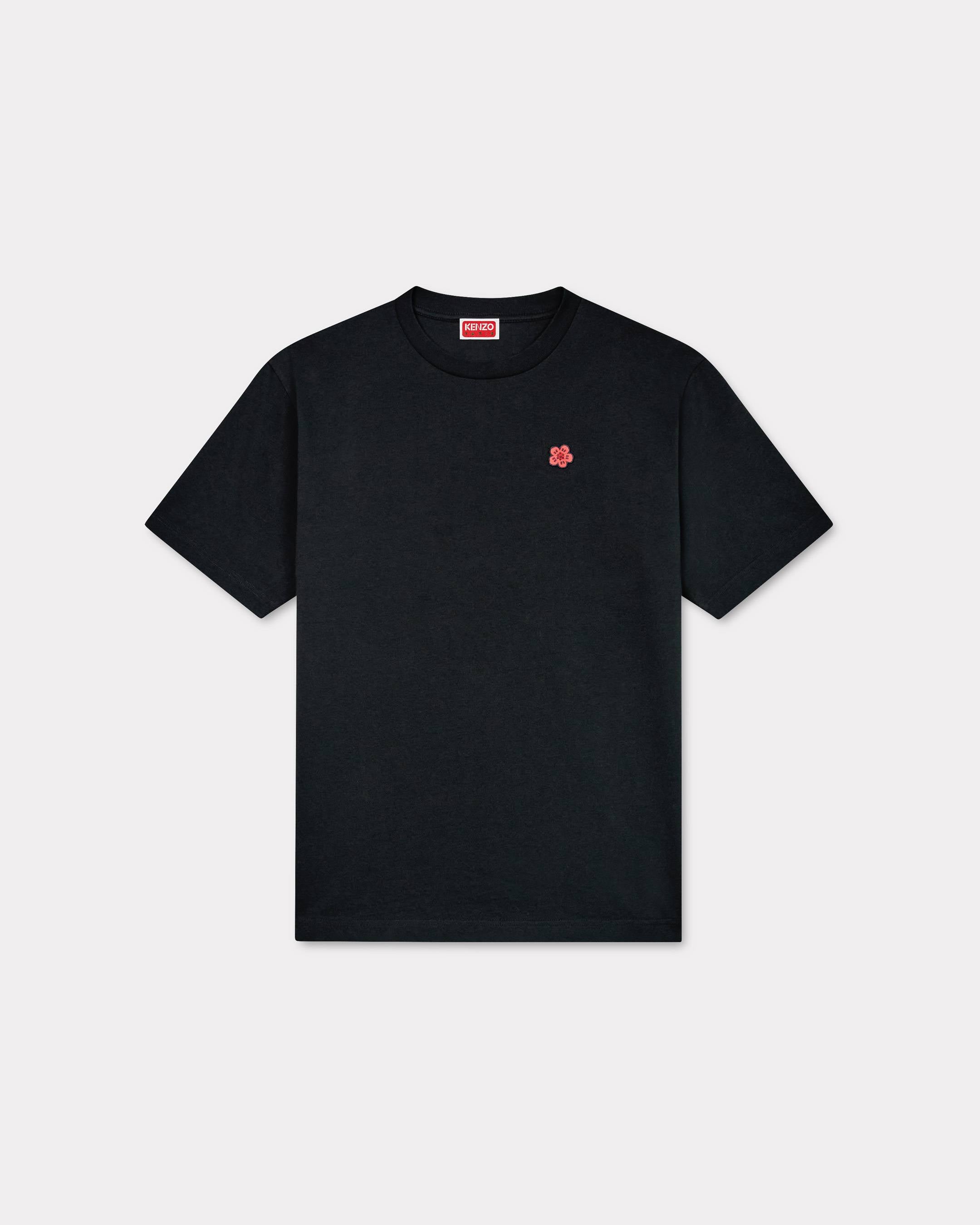 Kenzo Boke Flower Embroidered Tshirt In Cotton