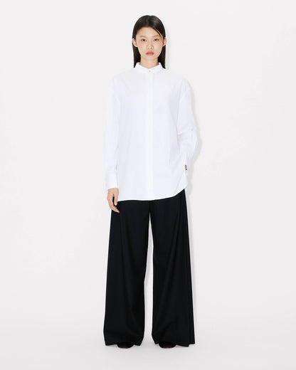 Kenzo Wide Leg Pants In Virgin Wool Women's