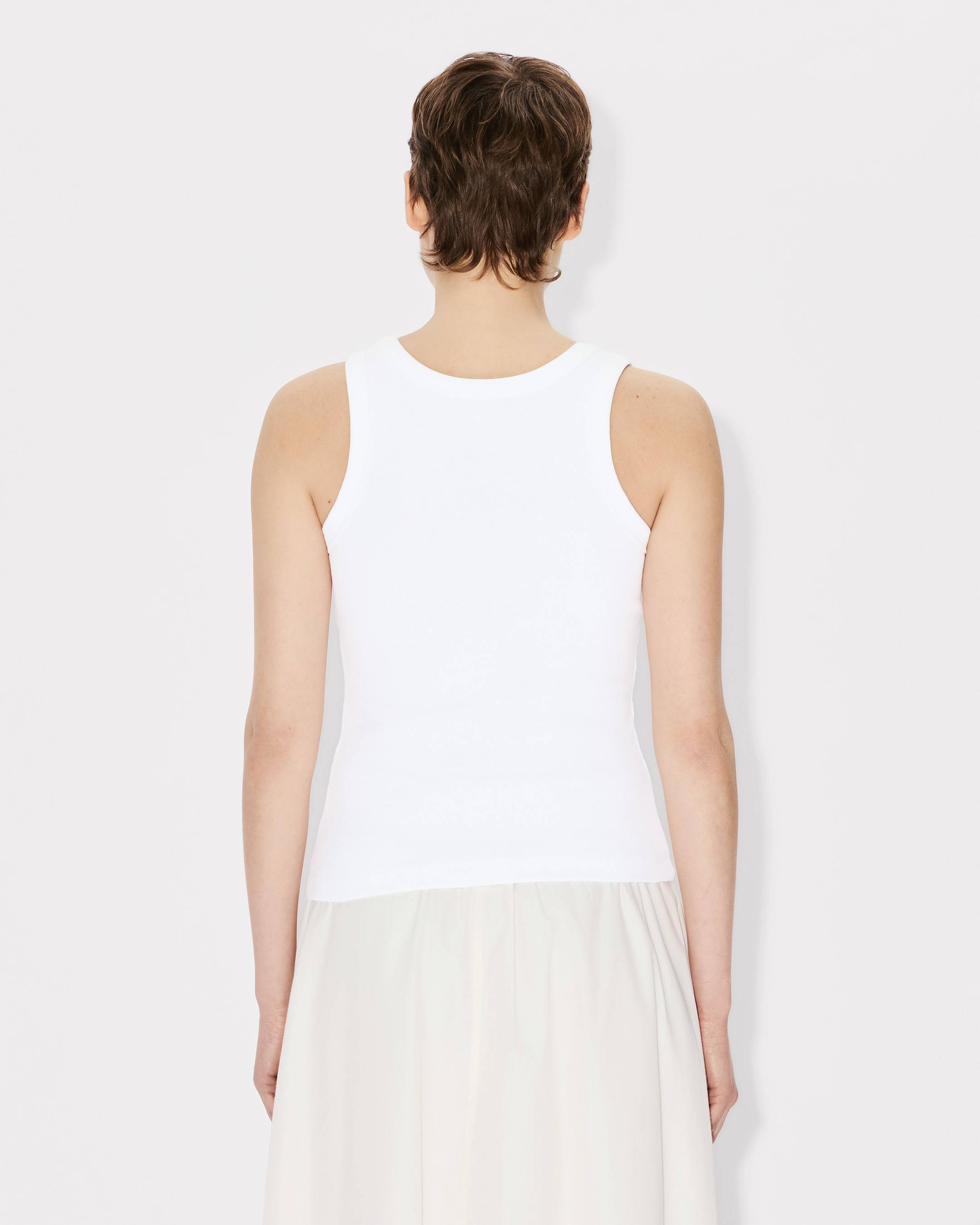 Kenzo Boke Flower 20 Embroidered Tank Top In Cotton Women's