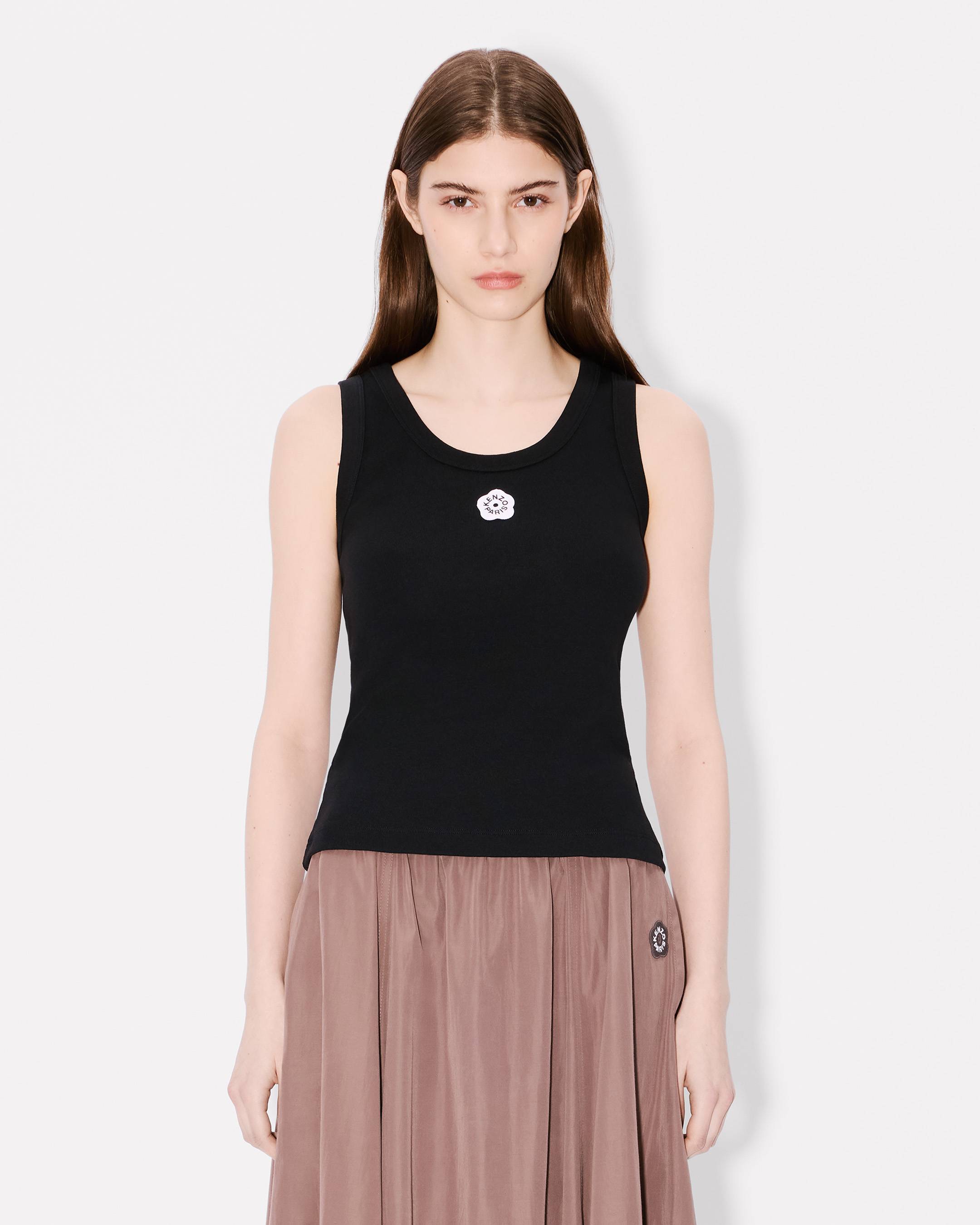 Kenzo Boke Flower 20 Embroidered Tank Top In Cotton Women's