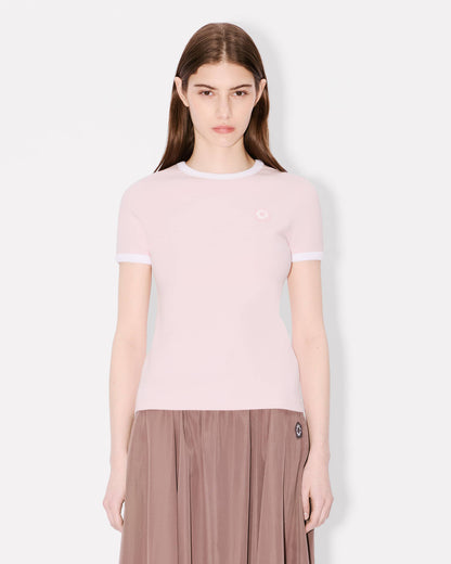 Kenzo Boke Flower 20 Embroidered Rib Tshirt Women's