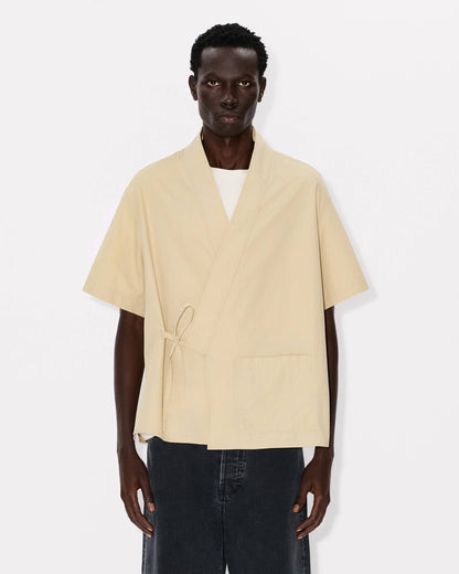 Kenzo Kimono Shirt In Cotton Ripstop