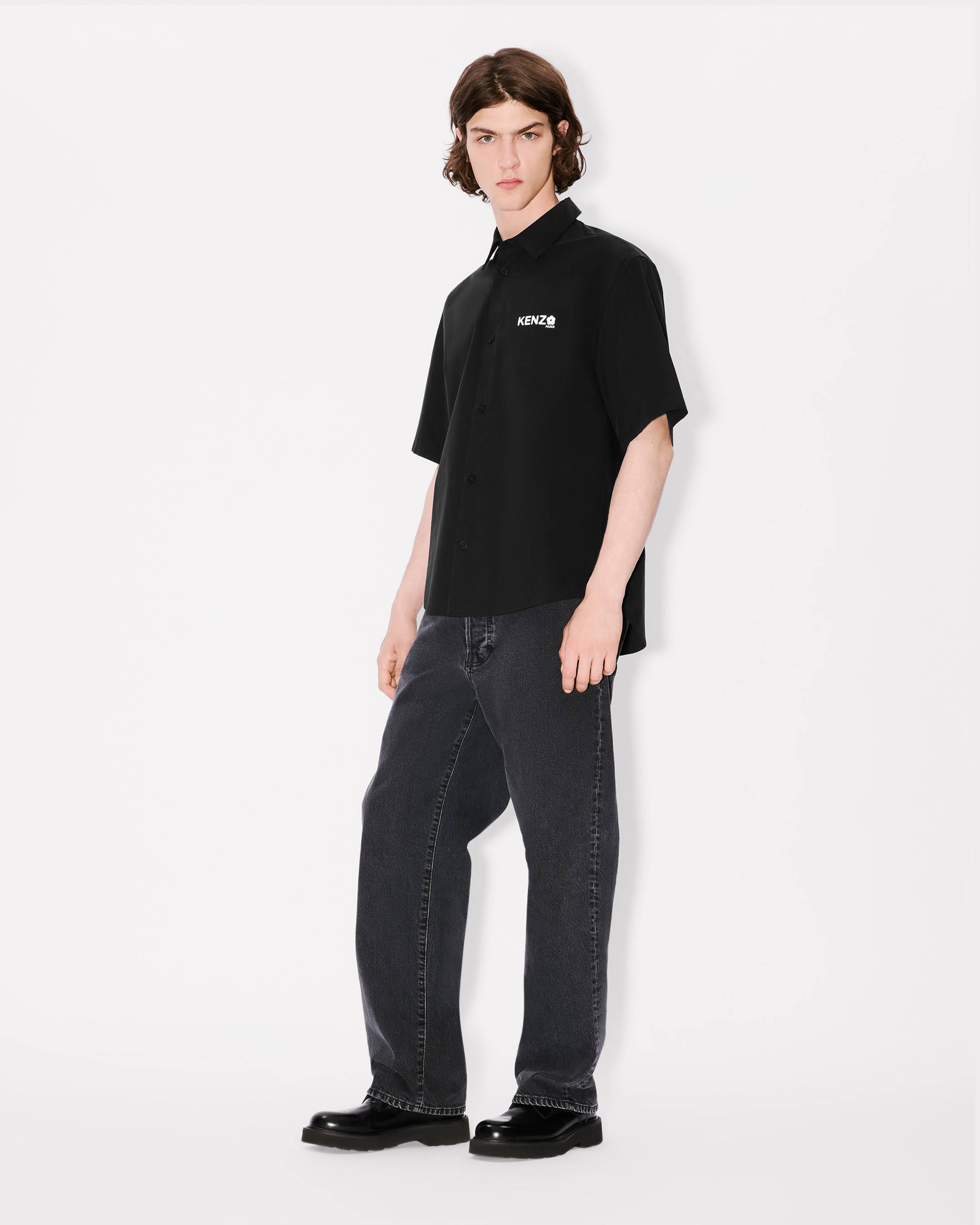 Kenzo Boke Flower 20 Shirt In Cotton Poplin