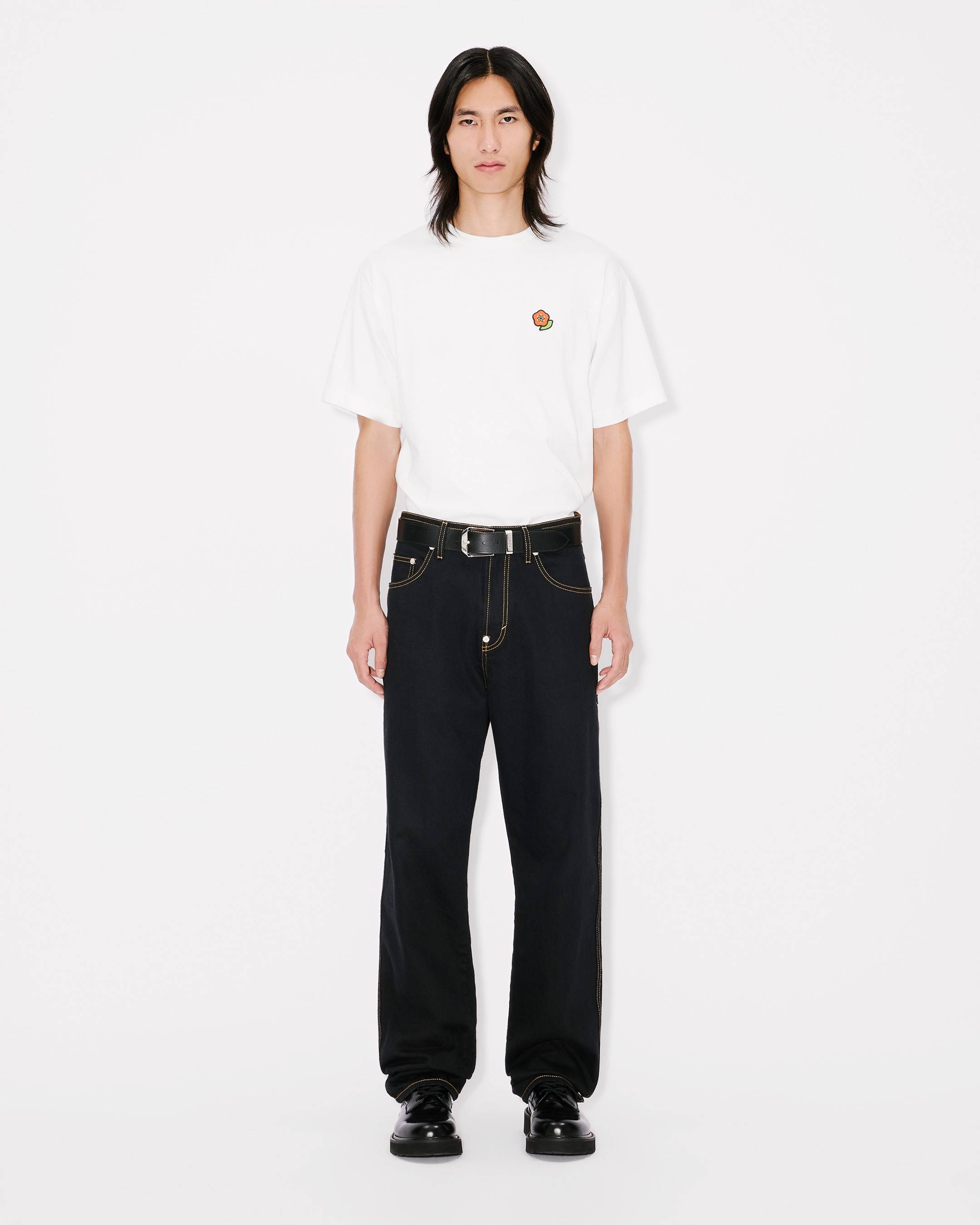 Kenzo Cargo Jeans In Japanese Denim