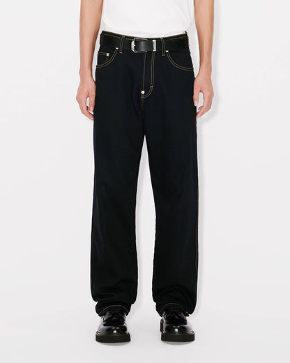 Kenzo Cargo Jeans In Japanese Denim