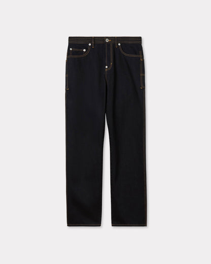 Kenzo Cargo Jeans In Japanese Denim