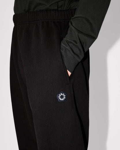 Kenzo Boke Flower 20 Embroidered Straight Jogpants In Cotton