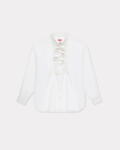 Kenzo Oversized Shirt In Cotton Poplin Women's