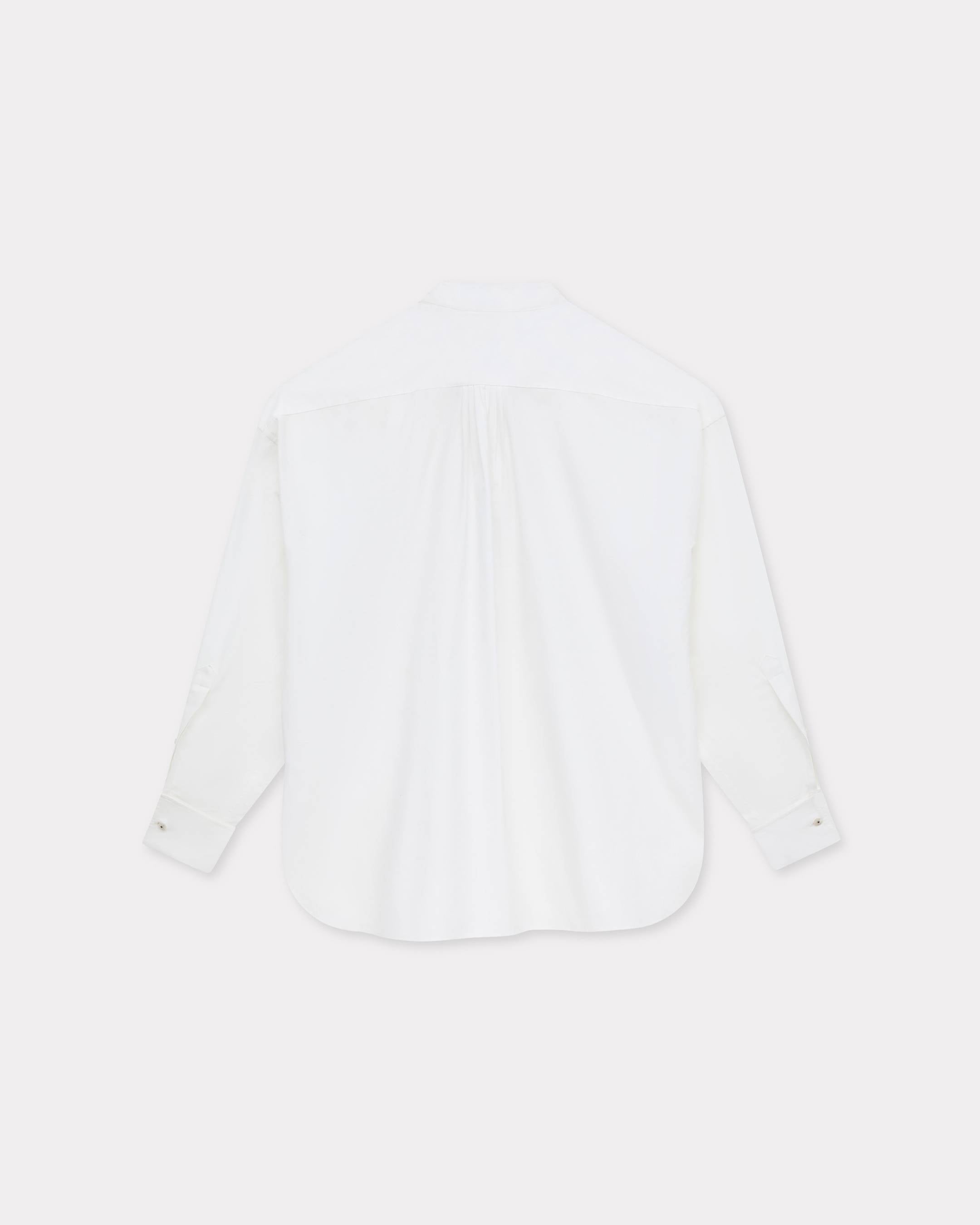Kenzo Oversized Shirt In Cotton Poplin Women's