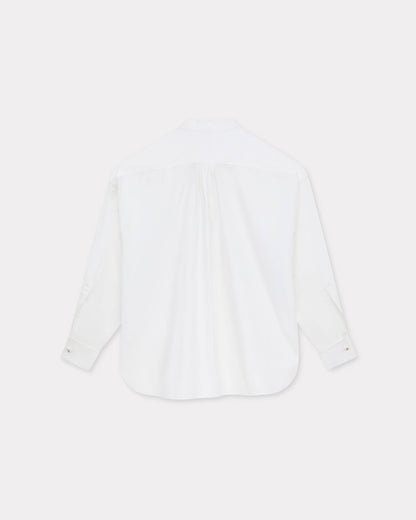 Kenzo Oversized Shirt In Cotton Poplin Women's