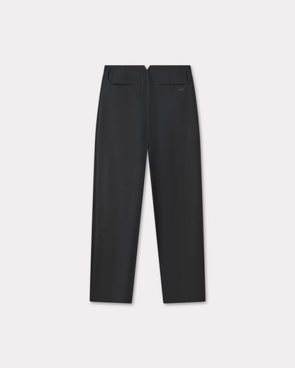 Kenzo Tailored Plaited Pants In Virgin Wool And Silk Women's