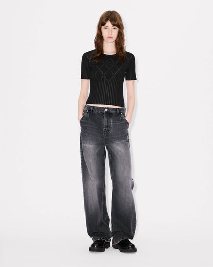 Kenzo Short Sleeve Knit Top Women's