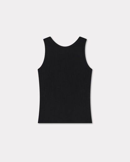 Kenzo Boke Flower 20 Embroidered Tank Top In Mixed Viscose Women's