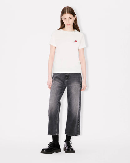 Kenzo Boke Flower Embroidered Tshirt In Cotton Women's