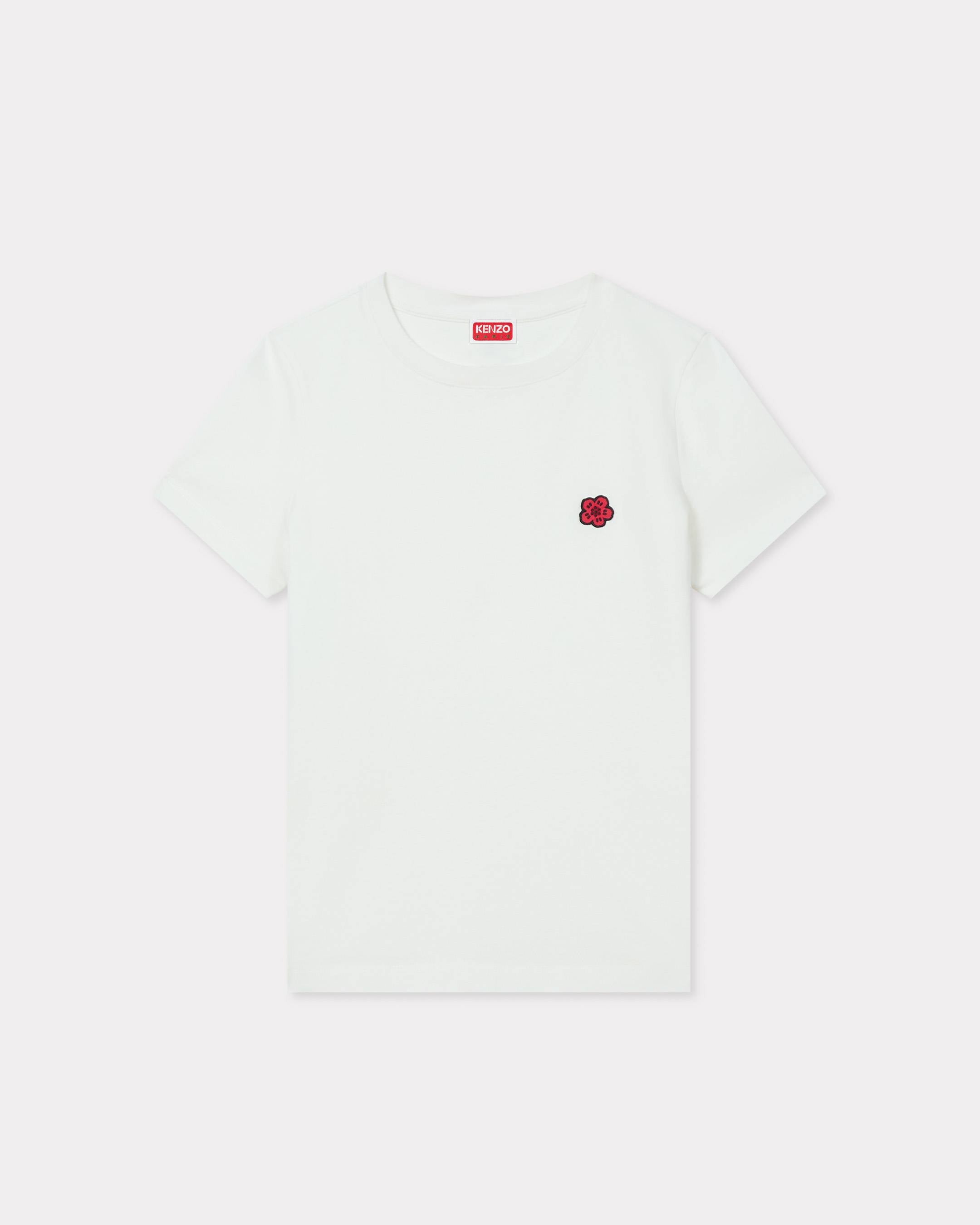 Kenzo Boke Flower Embroidered Tshirt In Cotton Women's