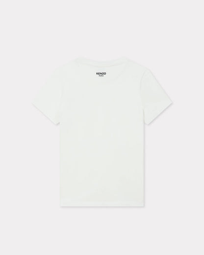 Kenzo Boke Flower Embroidered Tshirt In Cotton Women's