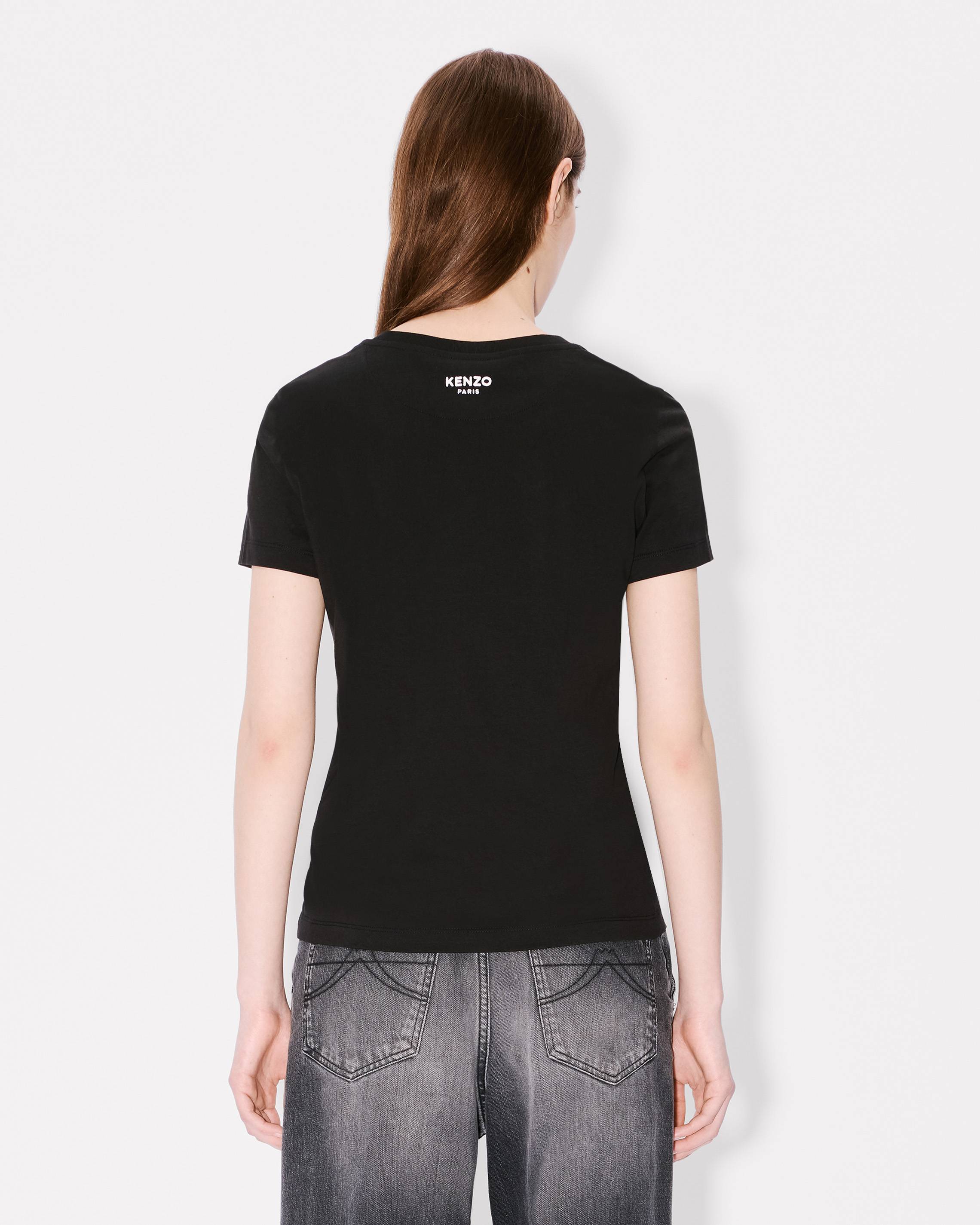 Kenzo Boke Flower Embroidered Tshirt In Cotton Women's