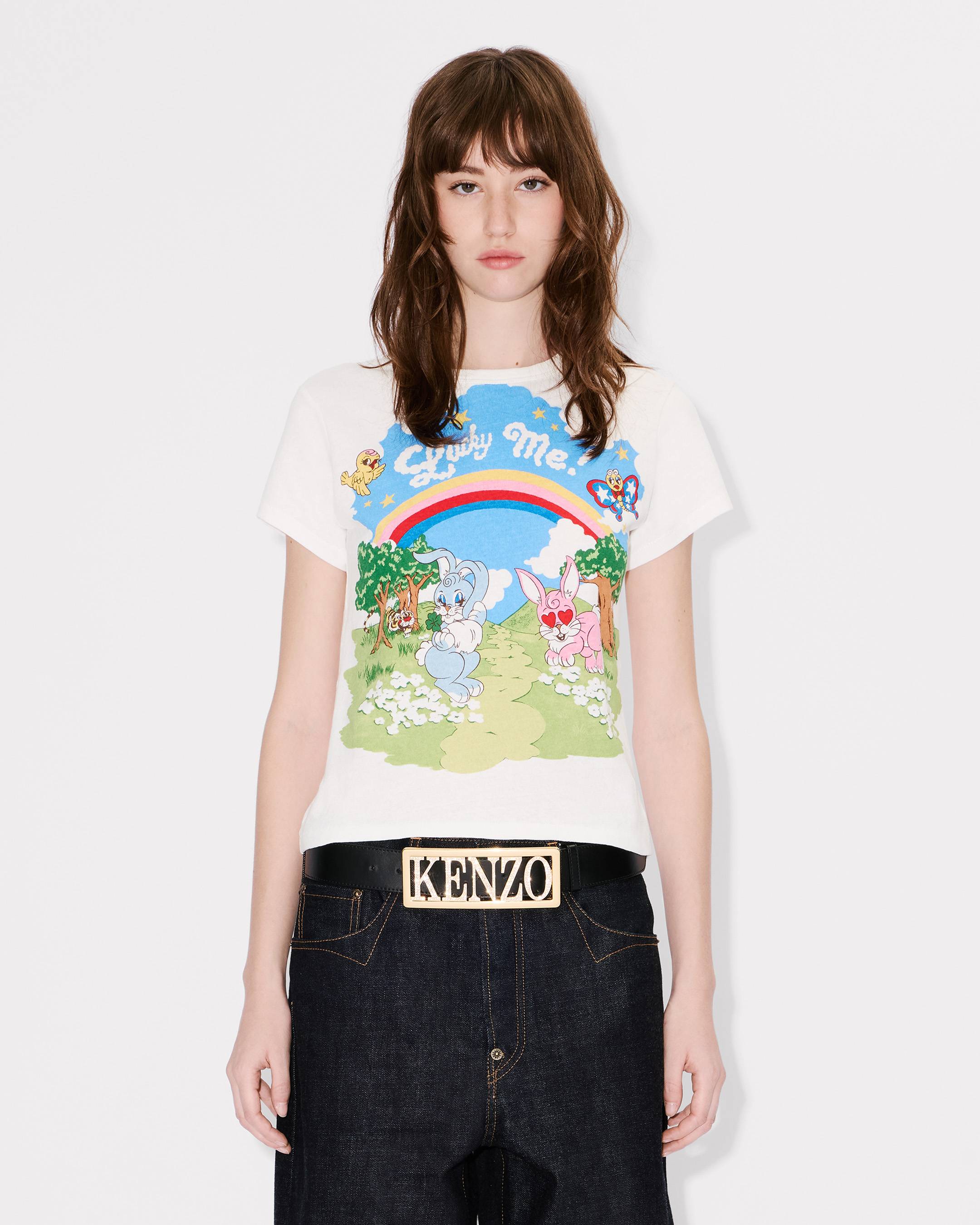 Kenzo Cartoon Tshirt In Cotton Women's