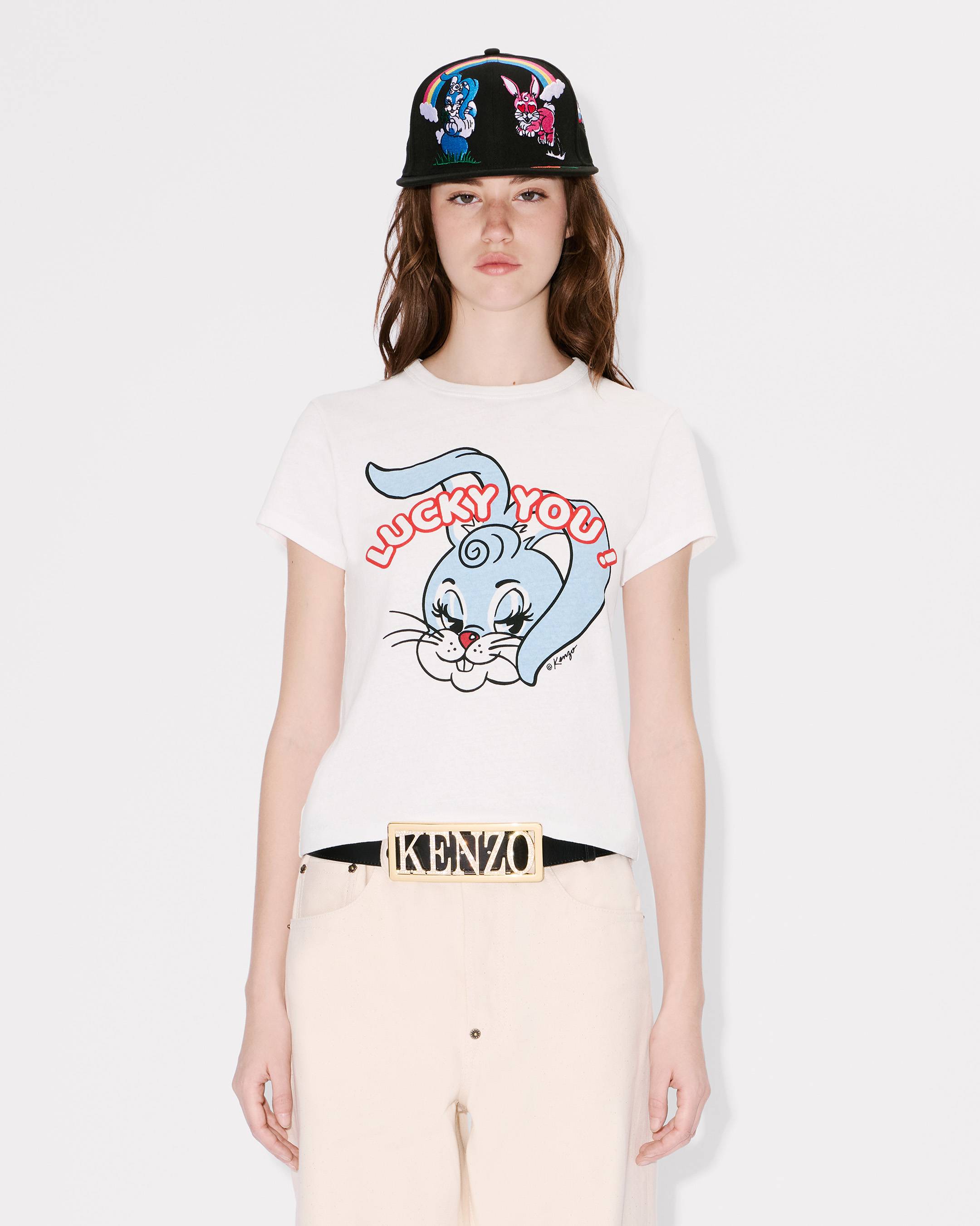 Kenzo Cartoon Tshirt In Cotton Women's