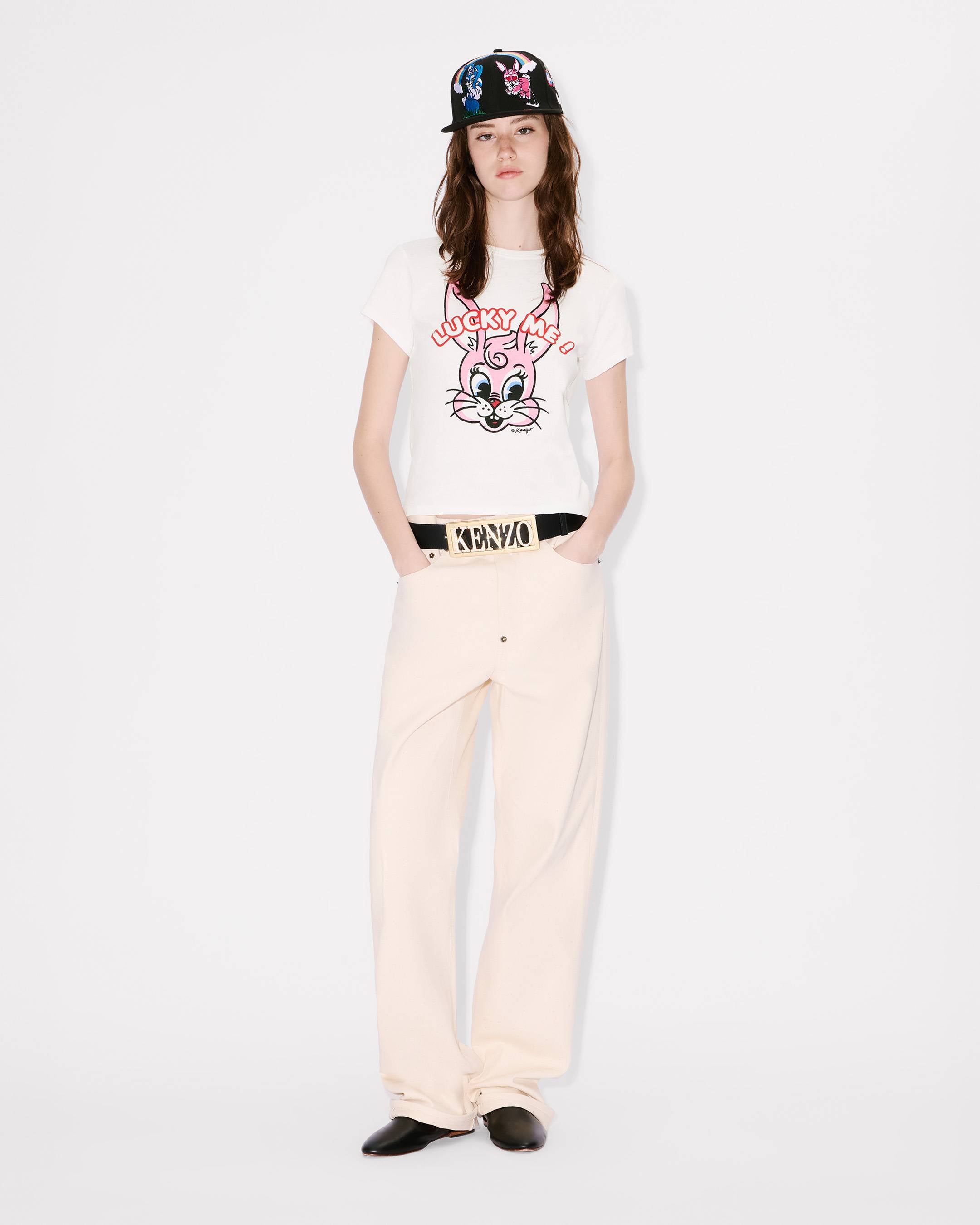 Kenzo Cartoon Tshirt In Cotton Women's