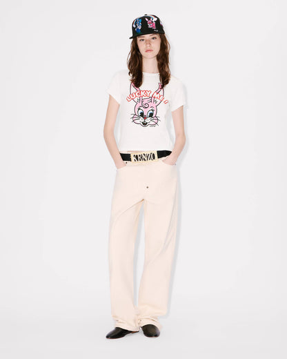 Kenzo Cartoon Tshirt In Cotton Women's