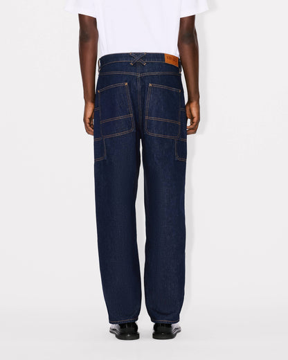 Kenzo Cargo Monkey Fit Jeans In Japanese Denim