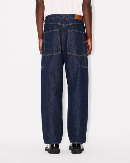 Kenzo Cargo Monkey Fit Jeans In Japanese Denim