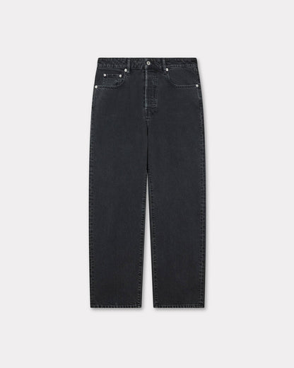 Kenzo Botan Loose Fit Jeans In Japanese Denim