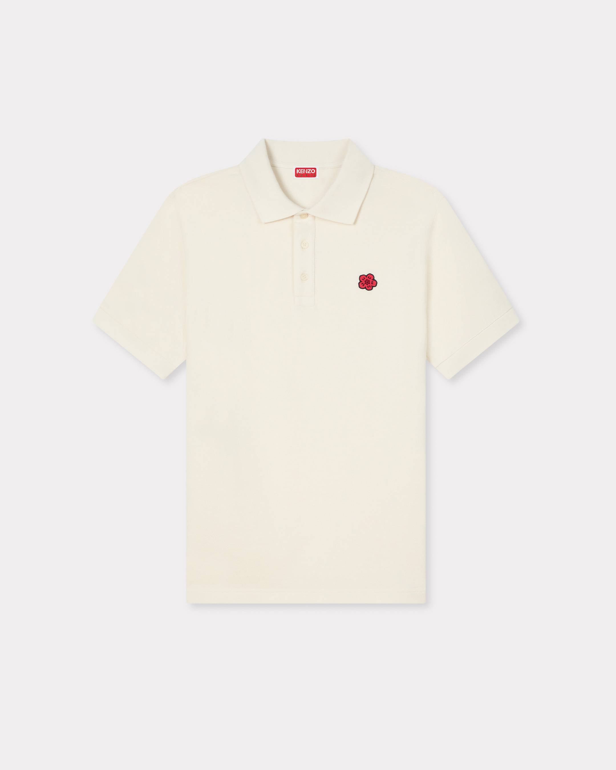 Kenzo Boke Flower Slim Polo In Cotton