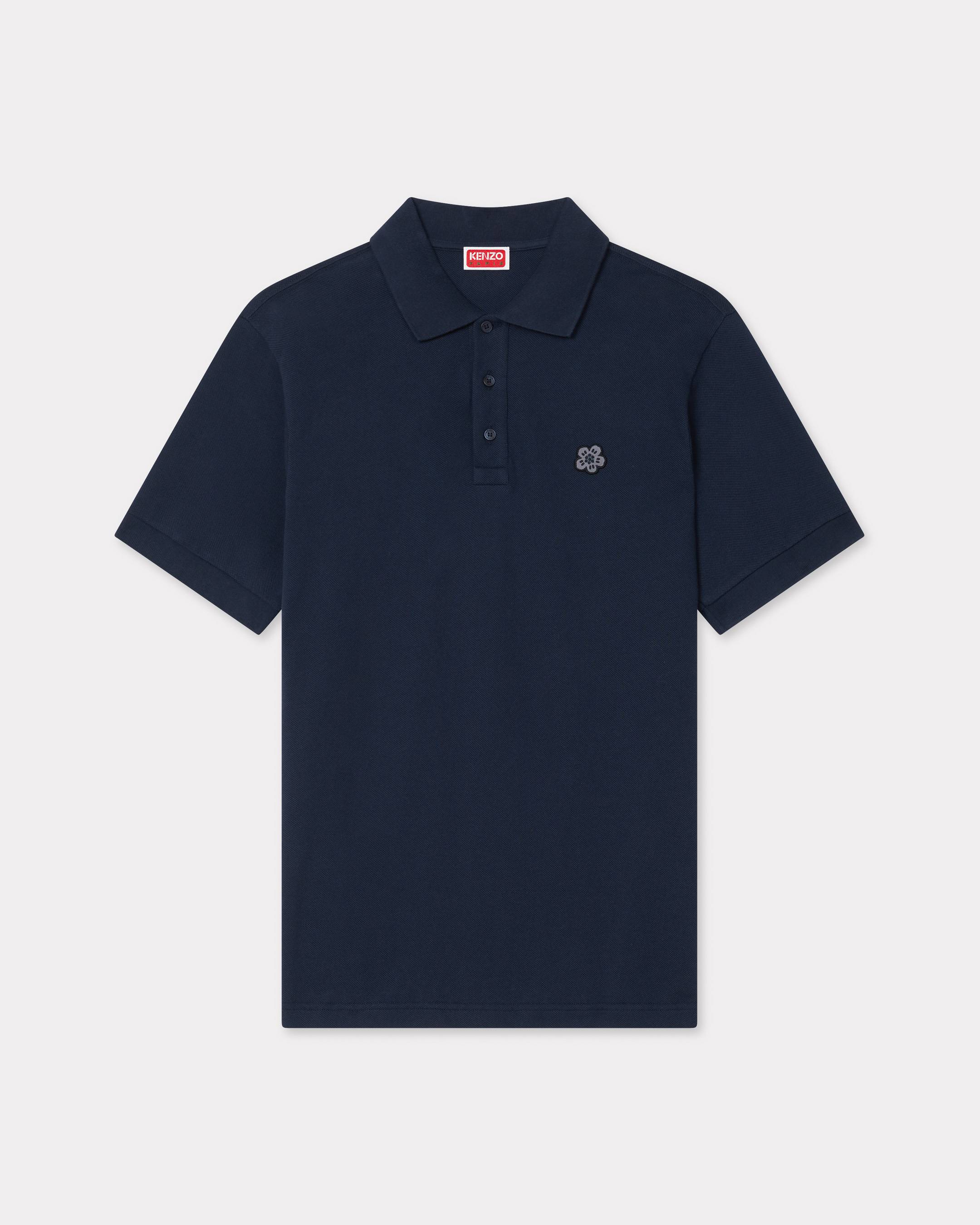 Kenzo Boke Flower Slim Polo In Cotton