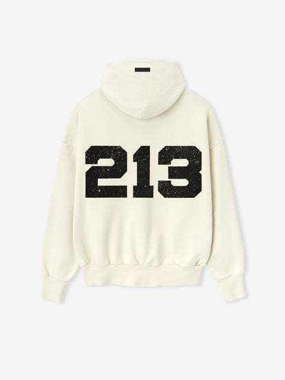 Essentials 213 Chapter Hoodie Cream/Black