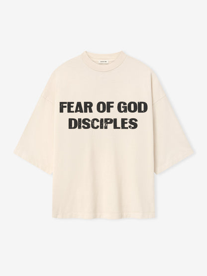 Essentials Relaxed Disciple Tee Oat