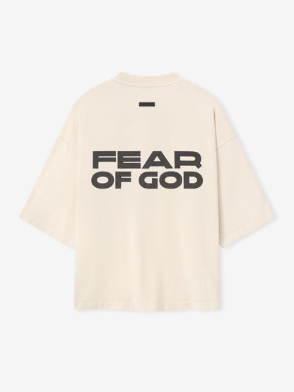 Essentials Relaxed Disciple Tee Oat