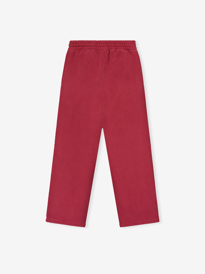 Essentials Wide Leg Fu Sweatpant Red/Black