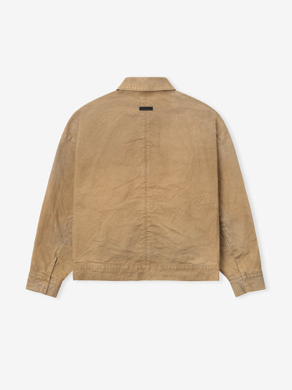 Essentials Canvas Utility Jacket Washed Canyon