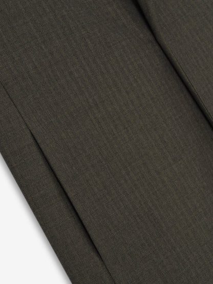 Essentials Chevron Wool Single Breasted Blazer Iron Chevron