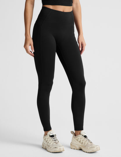 Beyond Yoga Pacer FleeceBacked Zip Pocket Full Length Legging Women's