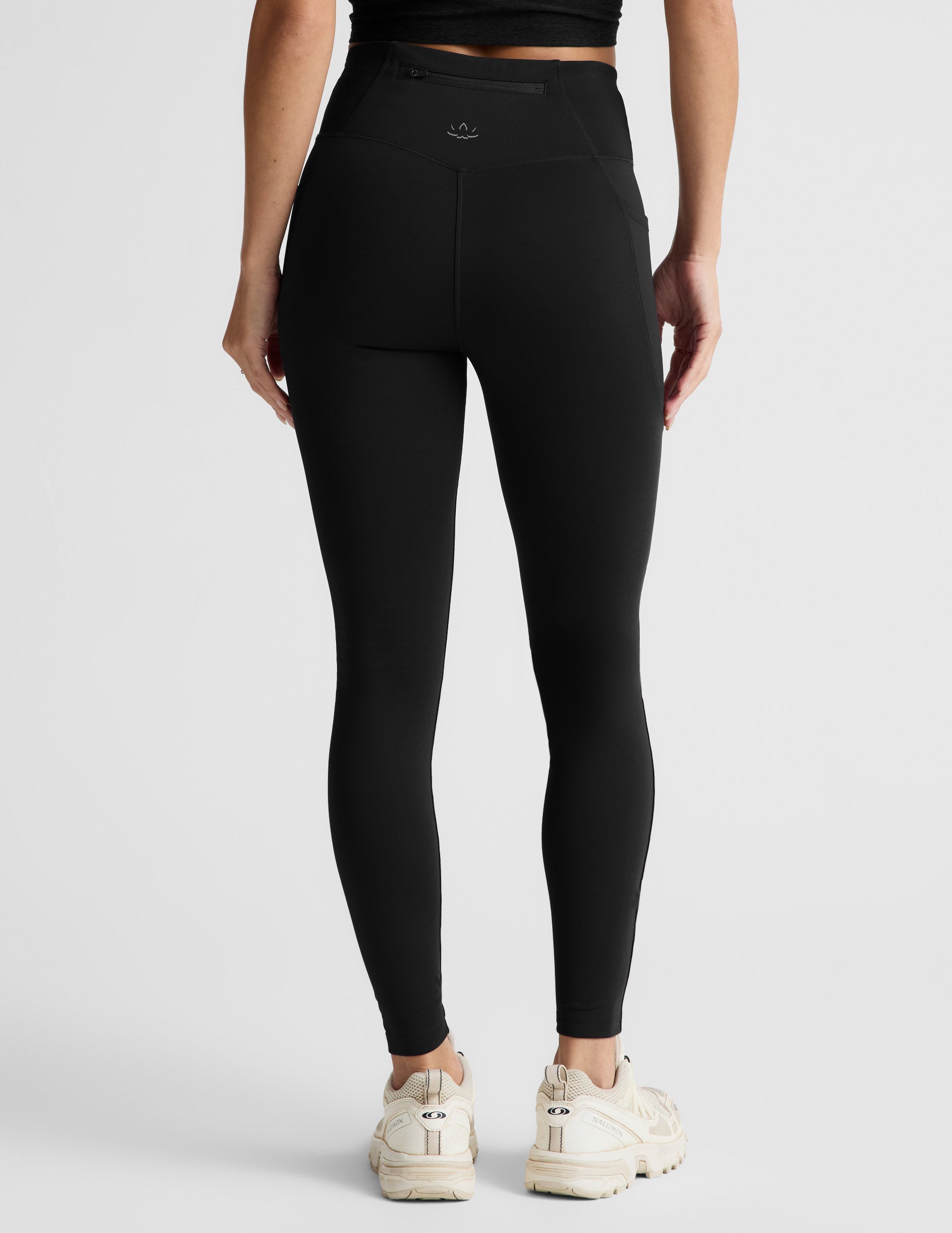 Beyond Yoga Pacer FleeceBacked Zip Pocket Full Length Legging Women's
