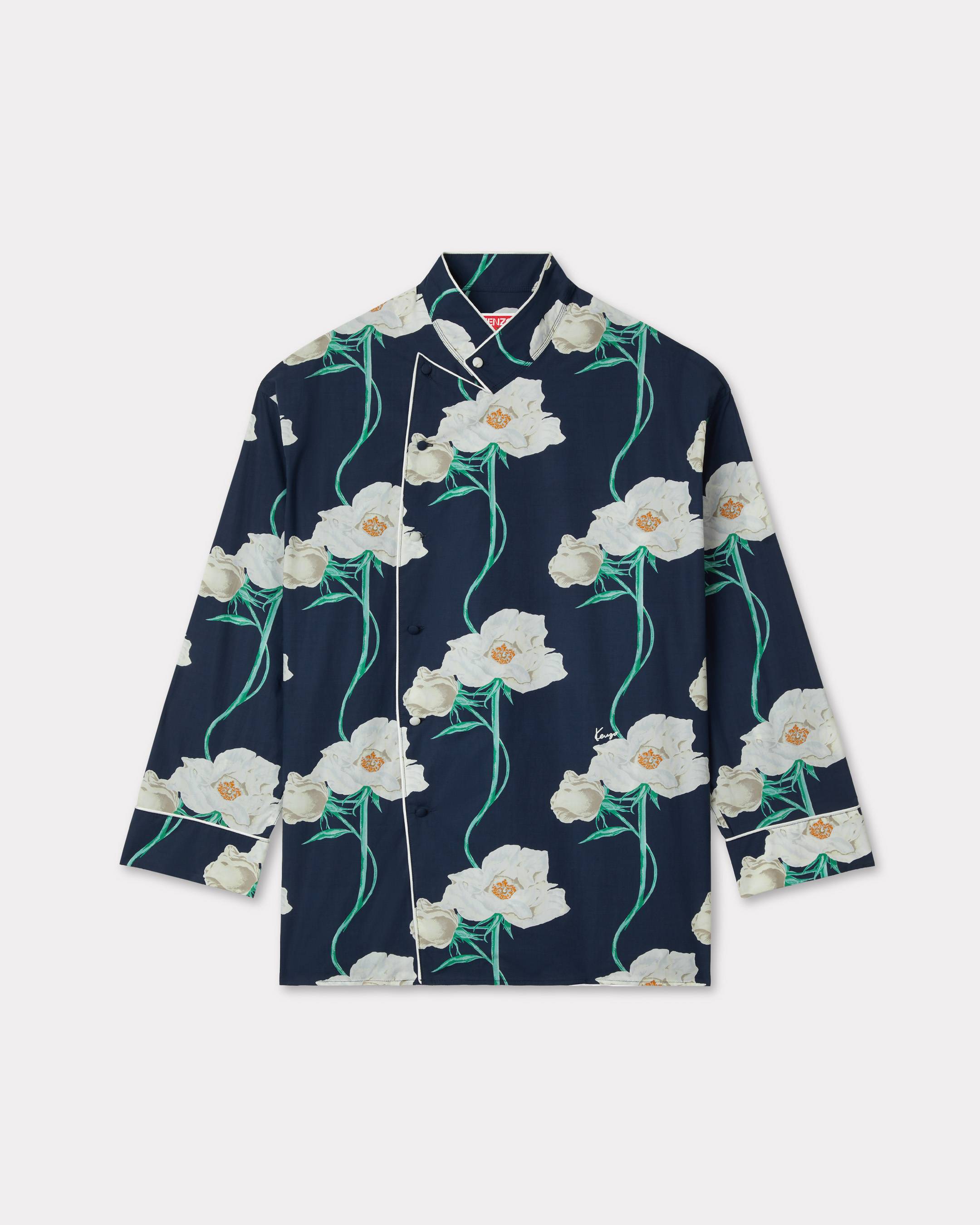 Kenzo Archive Rose Shirt In Cotton Women's