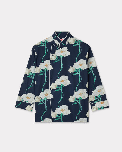 Kenzo Archive Rose Shirt In Cotton Women's